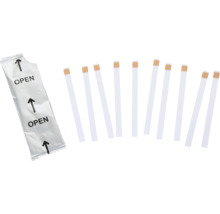 Einzeln verpackte Teststreifen