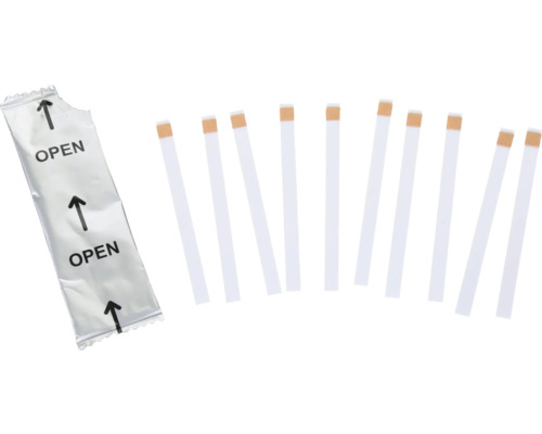 Einzeln verpackte Teststreifen