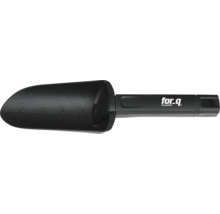 Gartenschaufel aus Kunststoff mit for_q Logo