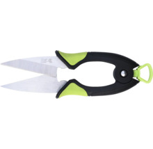 Gartenschere mit Stahlklingen und Kunststoffgriffen