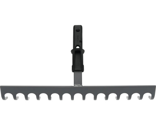 Gartenrechen aus Metall mit Kunststoffgriff für die Gartenarbeit