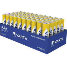 Varta AAA Alkaline Batterien, 50 Stück