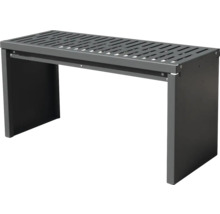 Metallbank mit Lamellendesign