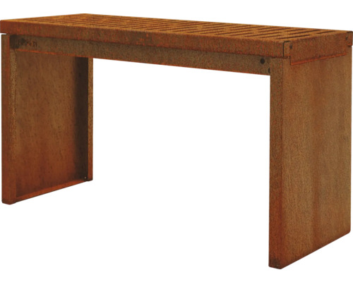 Bank aus Metall für den Außenbereich