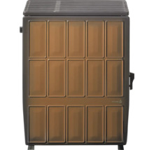 Kaminofen mit rechteckiger Verkleidung