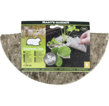 Schafwolldünger-Scheibe mit 25 Zentimeter Durchmesser