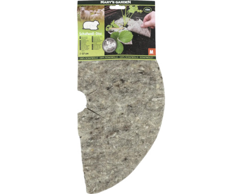 Mary's Garden Schafwoll-Disc, Durchmesser 37 Zentimeter