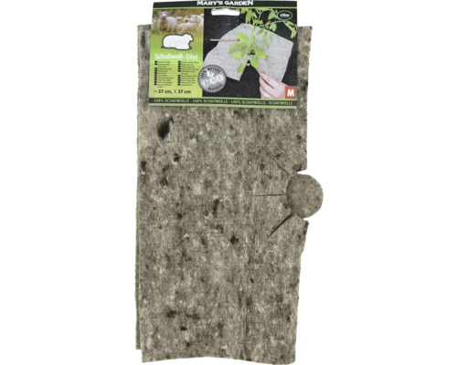 Schafwoll-Disc Mary's Garden eckig 37x37 cm Mary's Garden Schafwoll-Disc, 37 mal 37 Zentimeter
