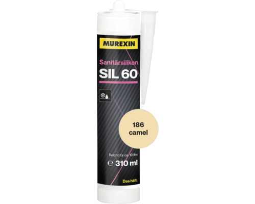 Murexin Sanitärsilikon SIL 60, 310 ml, Dichtungsmittel für Sanitäranwendungen