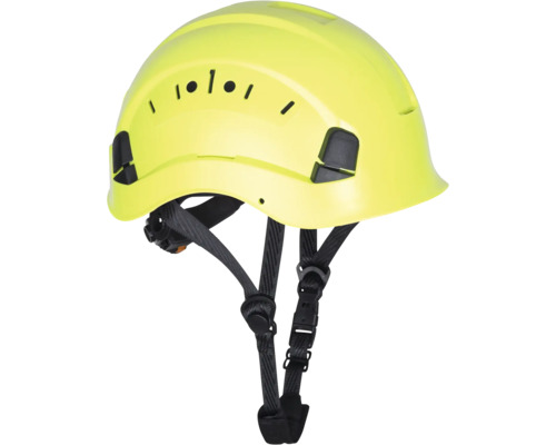 Schutzhelm ARDON PRIME GUARD ABS-Kunststoff gelb Gelber Bauhelm mit verstellbarem Kinnriemen