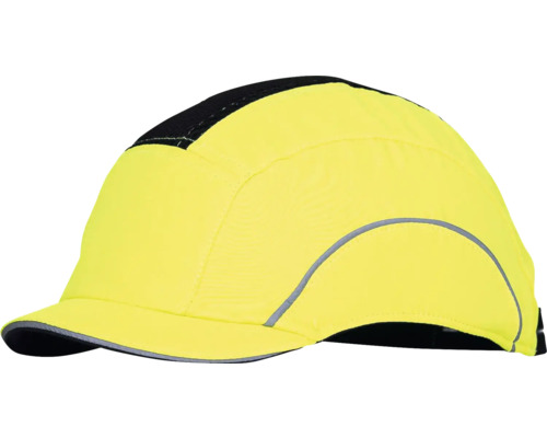 Sportkappe & Schutzhelm (2in1) ARDON Bruno ABS-Kunststoff, gelb Gelbe Anstoßkappe mit reflektierenden Elementen