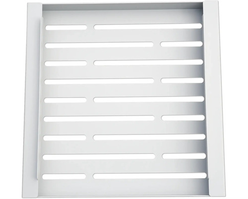 Metallgittereinsatz mit horizontalen Schlitzen