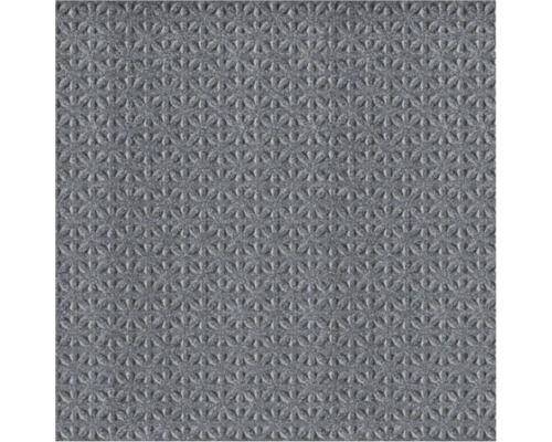 Graue Gummimatte mit geprägter Oberfläche