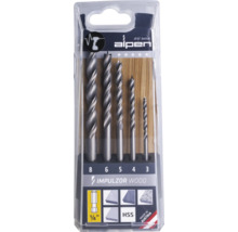Alpen Holzbohrer Set Impulzor, fünfteilig