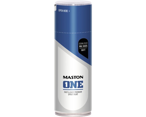 Sprühlack Maston ONE - Matt RAL 5005 Signal Blue 400 ml