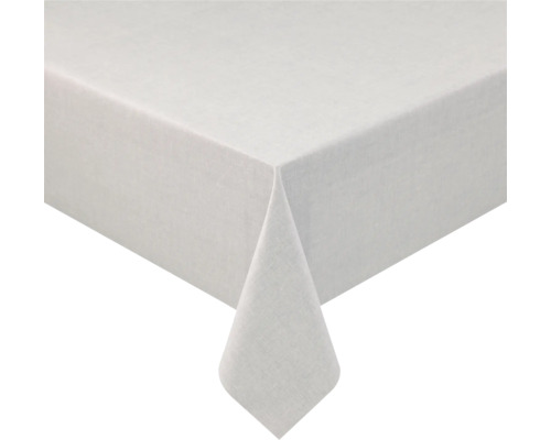 Weiße Tischdecke aus Stoff
