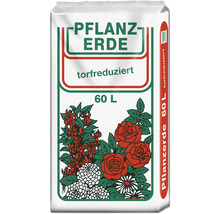 Sack Pflanzerde torfreduziert, 60 Liter