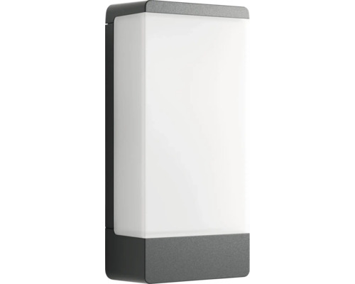 Außen-Wandleuchte Steinel E27 15 W, anthrazit Rechteckige Wandleuchte für den Außenbereich