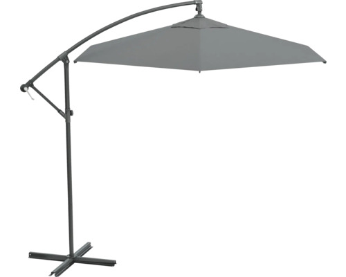 Freiarm-Sonnenschirm mit Kreuzfuß