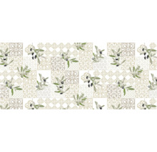 Fliesenmuster mit Olivenzweigen