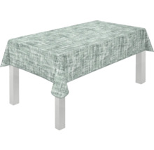 Tisch mit gemusterter Tischdecke