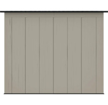 Gartenschrank mit Holzwand-Optik