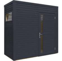 Gartenhaus mit Fenster und Tür