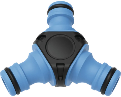 Gartenschlauch-Verteiler mit drei Anschlüssen