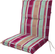Gestreiftes Stuhlkissen für Gartenmöbel