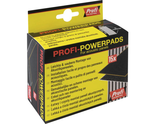 Profi Powerpads für Akustikpaneele, 15 Stück