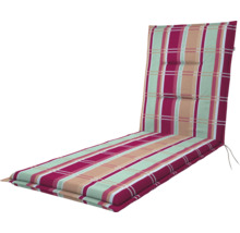 Auflage für Gartenliegen mit Streifenmuster