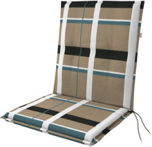 Gartenstuhlauflage mit Streifenmuster