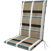 Auflage für Gartenstühle mit kariertem Muster