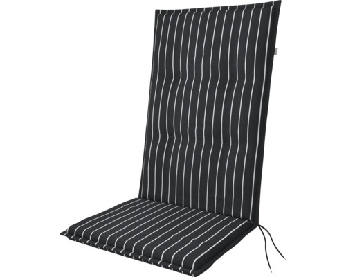 Gestreiftes Stuhlkissen für Gartenmöbel