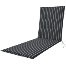 Gestreifte Liegenauflage für Gartenmöbel