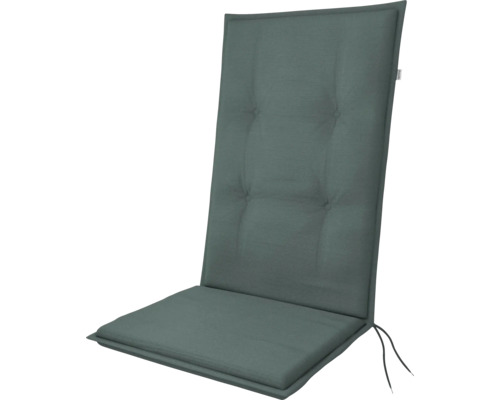 Gepolsterte Gartenstuhlauflage mit hoher Rückenlehne