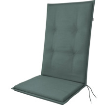 Gepolsterte Gartenstuhlauflage mit hoher Rückenlehne