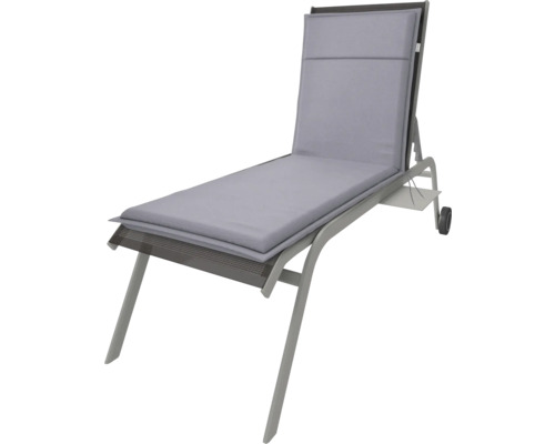 Gartenliege mit Polsterauflage