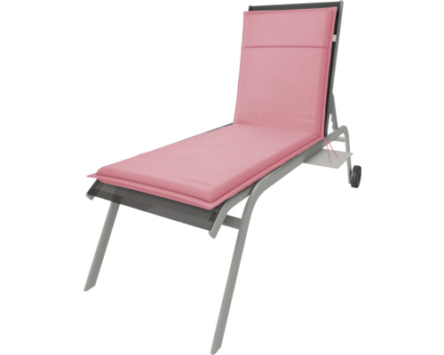 Gartenliege mit Auflage