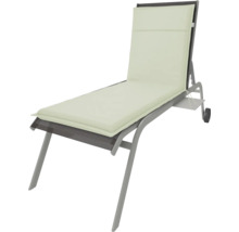 Gartenliege mit Auflage