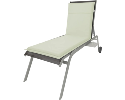 Gartenliege mit Auflage