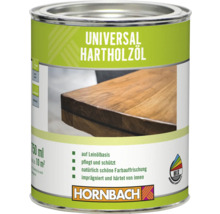 Universelles Hartholzöl von Hornbach in einer Dose