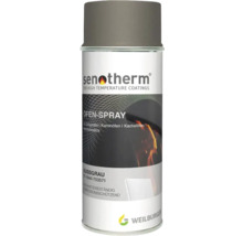 Senotherm Ofen-Spray Gussgrau für Grillgeräte, Kaminöfen, Kachelöfen und Kamineinsätze