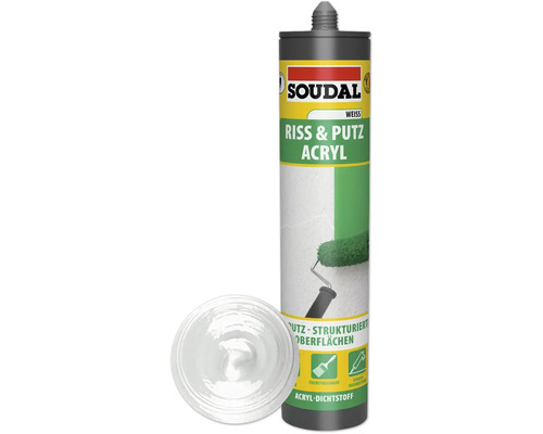 Soudal Riss und Putz Acryl Dichtstoff Kartusche