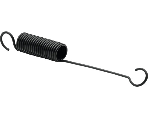 Zugfeder aus Metall mit Hakenenden
