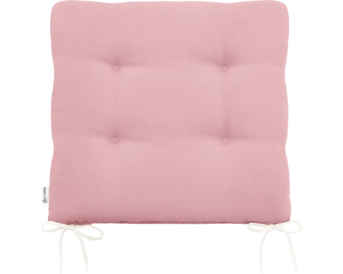 Quadratisches Stuhlkissen mit Knöpfen