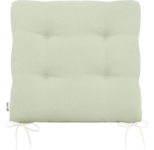 Gepolsterte Stuhlkissenauflage mit Bindebändern