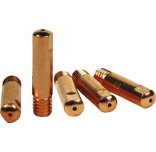 Mehrere Schweißdüsen aus Metall