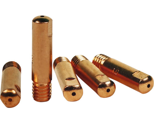 Stromdüse CFH 52568 M6 1,0 mm 5er Pack Mehrere Schweißdüsen aus Metall