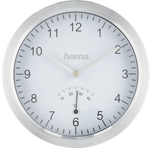Hama Wanduhr mit Thermometer